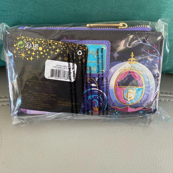 Loungefly Disney Cinderella Castle Series Mini Backpack & Wallet - Picture 8 of 9
